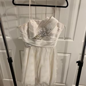 Homecoming Dress With Bling